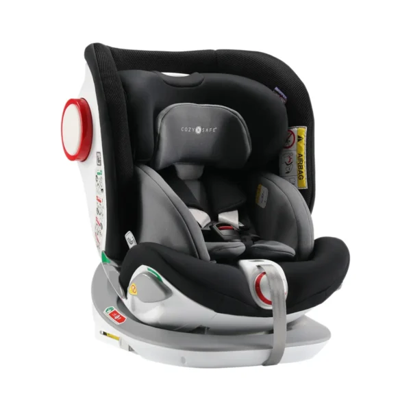 Cozy N Safe Morgan i-Size 360 Group 0+ Car Seat - Black/Grey