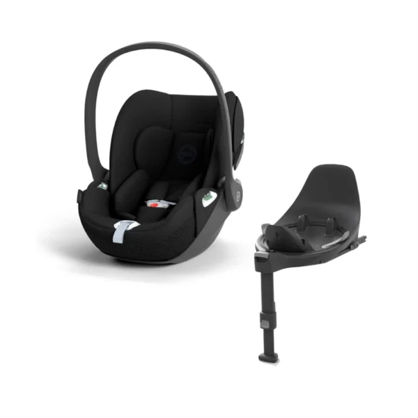 Cybex Cloud T i-Size Baby Car Seat Bundle with Isofix Base - Sepia Black