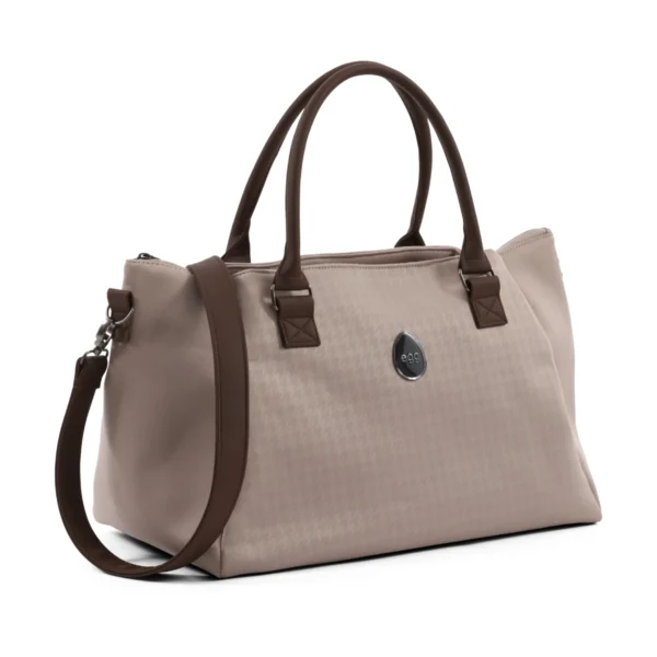 egg® 3 Overnight Bag - Houndstooth Almond