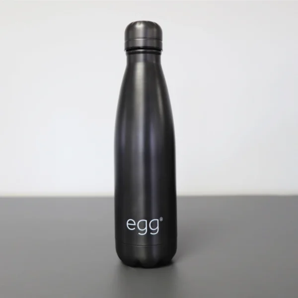 Egg Stroller Water Bottle-Gunmetal