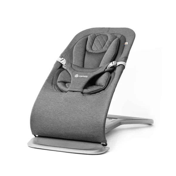 Ergobaby Evolve 3in1 Bouncer + Free Toy Bar - Charcoal Grey