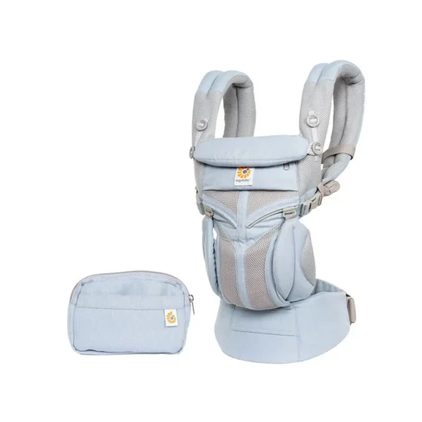 ergobaby omni 360 cool air mesh baby carrier chambray