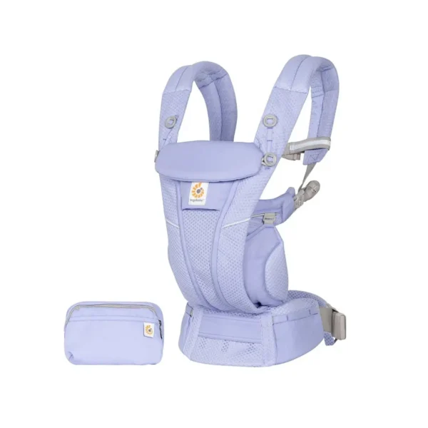 ergobaby omni breeze baby carrier blue lavender