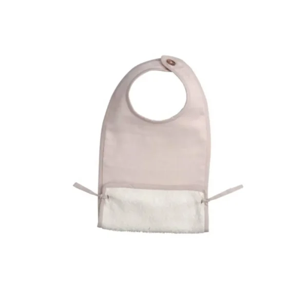 Fabelab Muslin Feeding Bib-Mauve