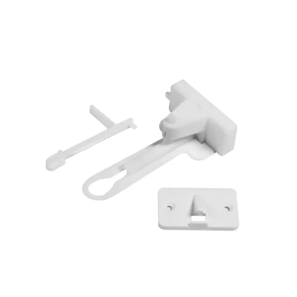 Fred Adhesive Top Drawer Catch-Pure White