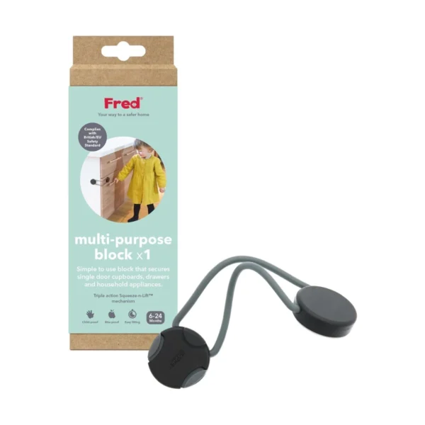 fred multi purpose block dark grey