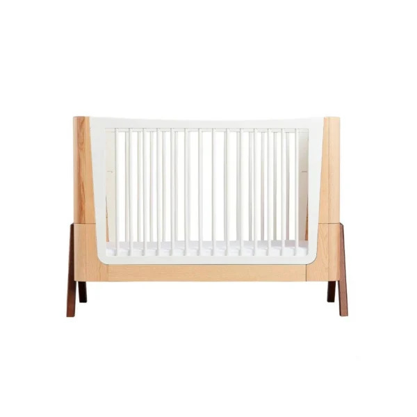 Gaia Hera Complete Sleep Cot - Natural/Walnut