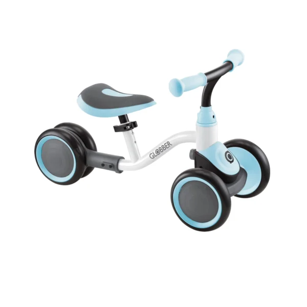 Globber Learning Bike - White/Pastel Blue