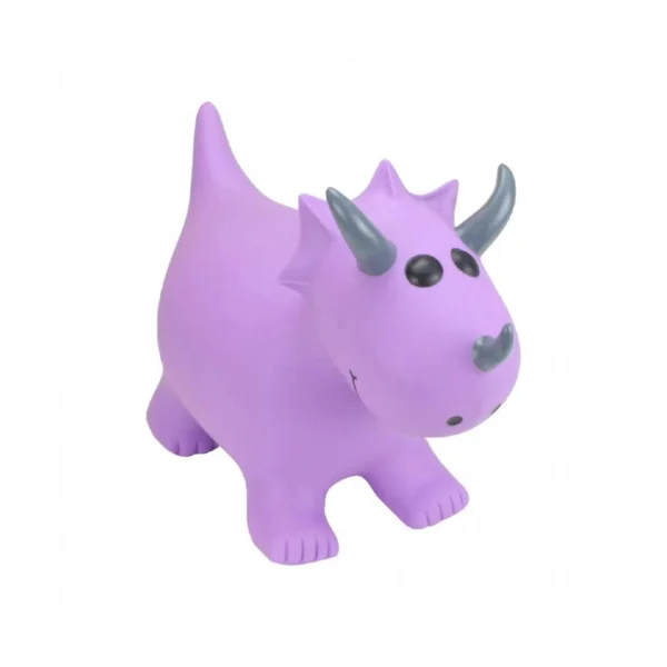 Happy Hopperz Triceratops - Purple