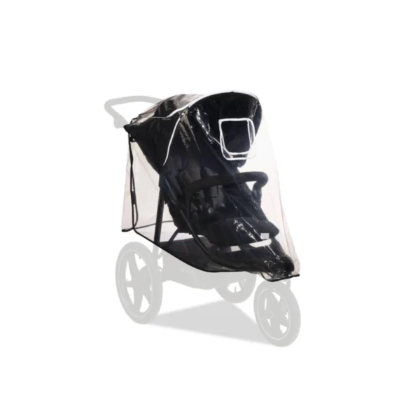 hauck 3w pushchair raincover clear