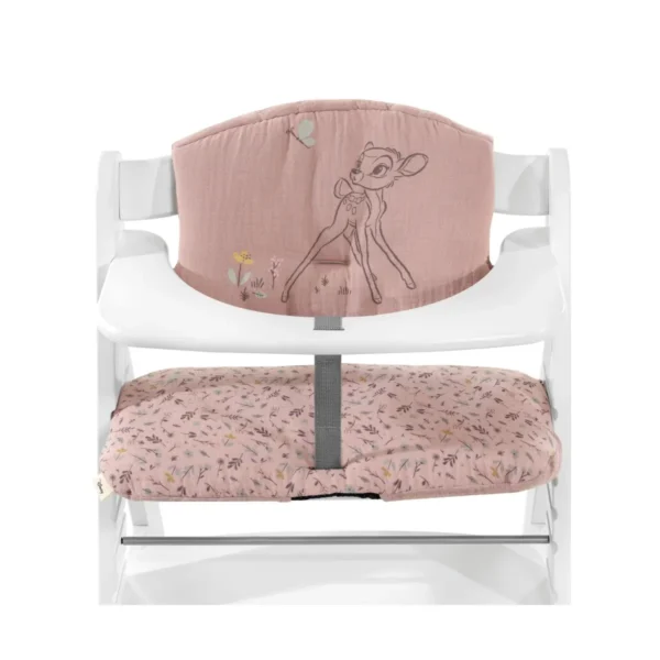 hauck alpha select highchair bambi pad rose