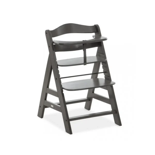 hauck alpha select highchair charcoal