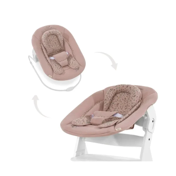 Hauck Bambi Alpha 2in1 Bouncer-Rose (New)