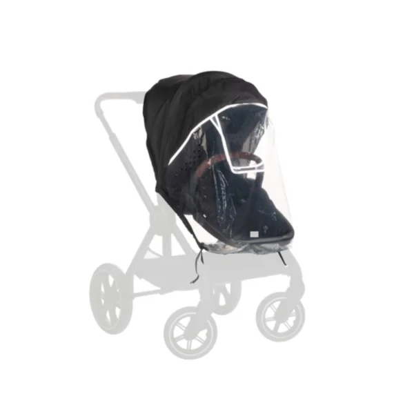 hauck pushchair seat raincover clear