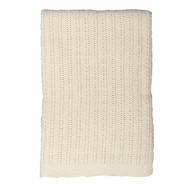 hippychick cellular baby blanket almond cream