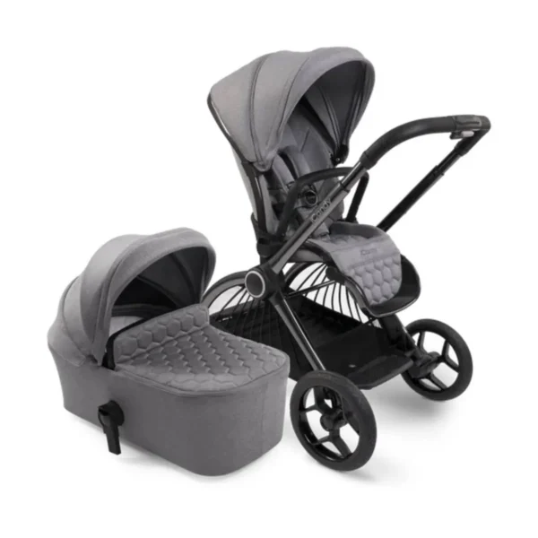 iCandy Core Combo 2in1 Pram System Bundle - Light Grey