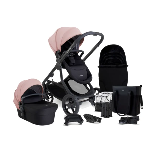 iCandy Orange 4 Pushchair Bundle - Rose/Black