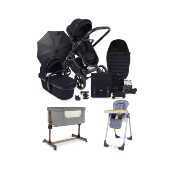 iCandy Peach 7 Pushchair Complete Exclusive Home Bundle - Black Edition