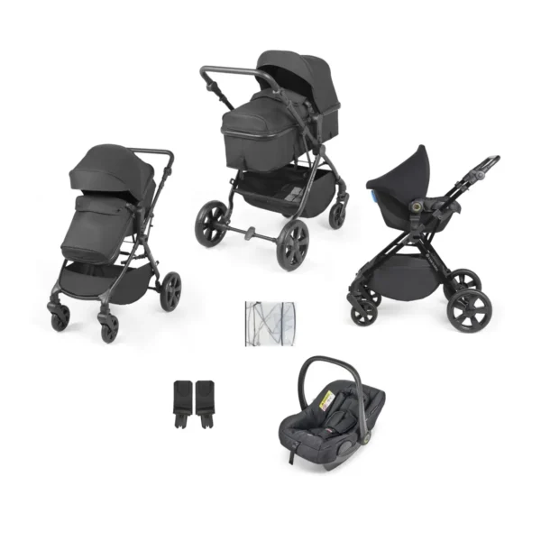 ickle bubba comet all in one travel system with astral car seat black