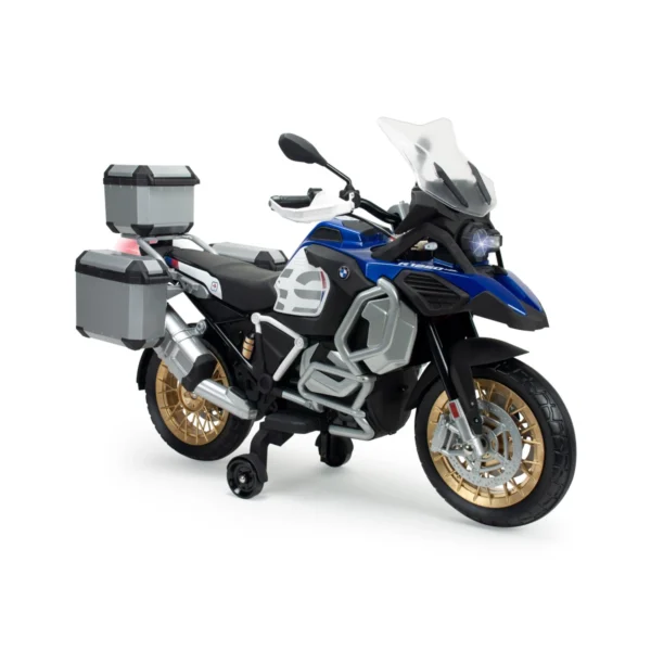 injusa bmw 1250 gs adventure motorbike 12v black blue