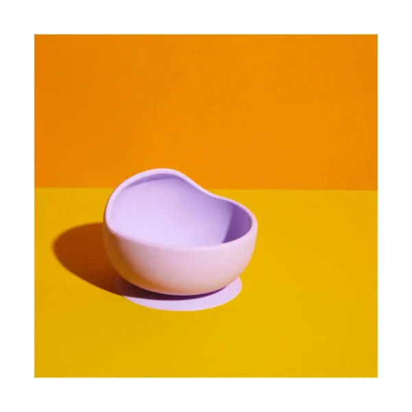 Itsy Silicone Suction Bowl-Purple