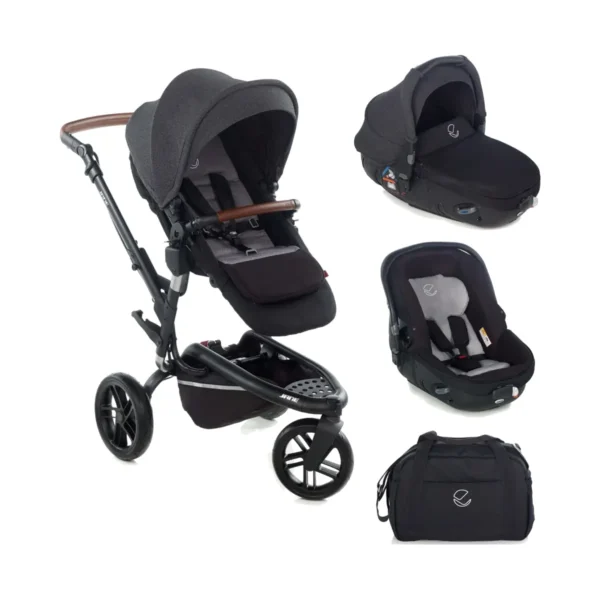 Jané Trider + Matrix Light 2 Travel System-Cold Black (2022)