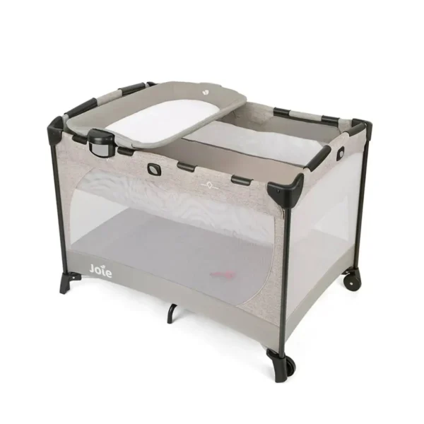 joie commuter change travel cot speckled