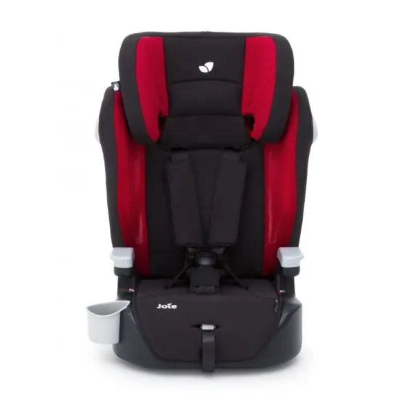 joie elevate group 1 2 3 high back booster car seat cherry exclusive to kiddies kingdom