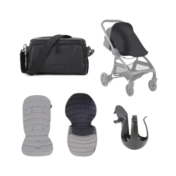 Junior Jones Aylo Essential Accessories Bundle - Grey Marl