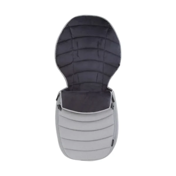 junior jones luxury footmuff pebble grey