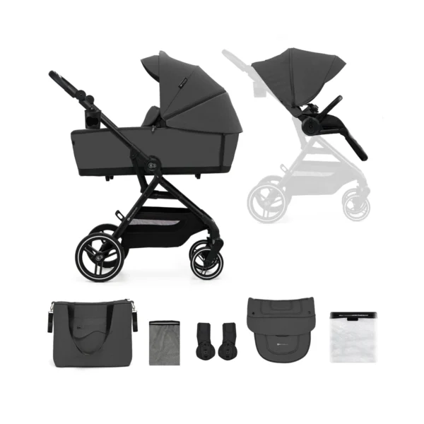 Kinderkraft Yoxi 2in1 Pram System - Moonlight Grey