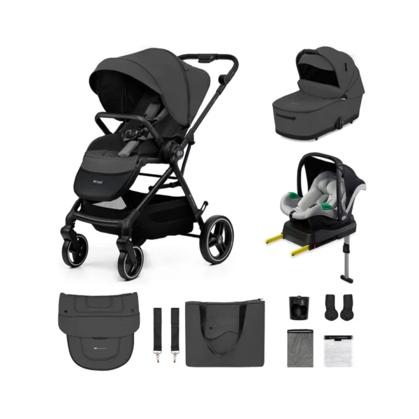 Kinderkraft Yoxi 4in1 Travel System - Moonlight Grey