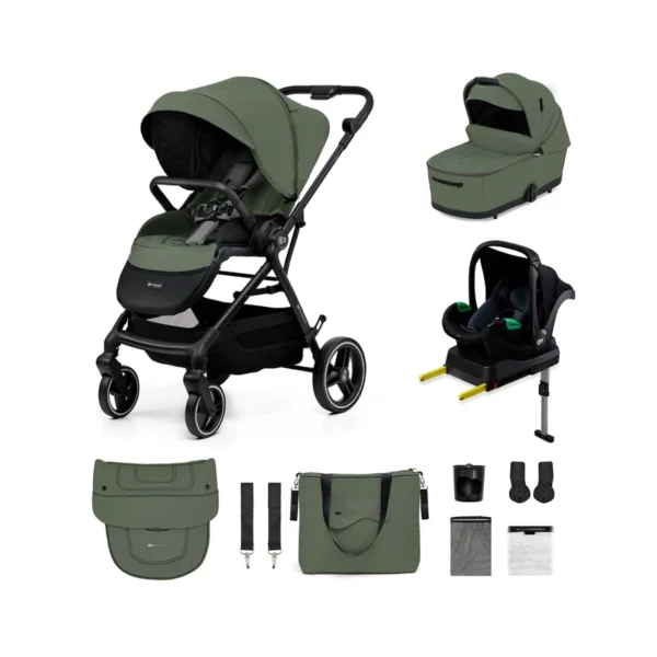 Kinderkraft Yoxi 4in1 Travel System - Mystic Green