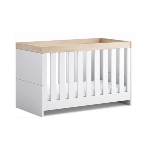 little acorn burlington cot bed whiteoak