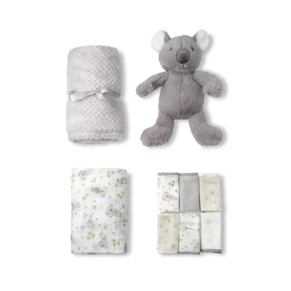 little linen boxed gift set cheeky koala