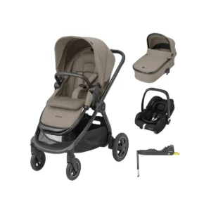 Maxi Cosi Adorra Luxe Cabriofix i-Size Travel System-Twillic Truffle