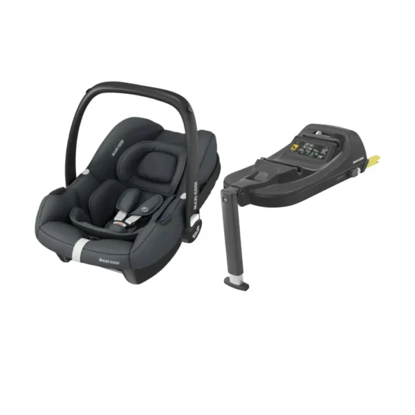 Maxi Cosi Cabriofix Group 0+ i-Size Car Seat and Base Bundle - Essential Graphite