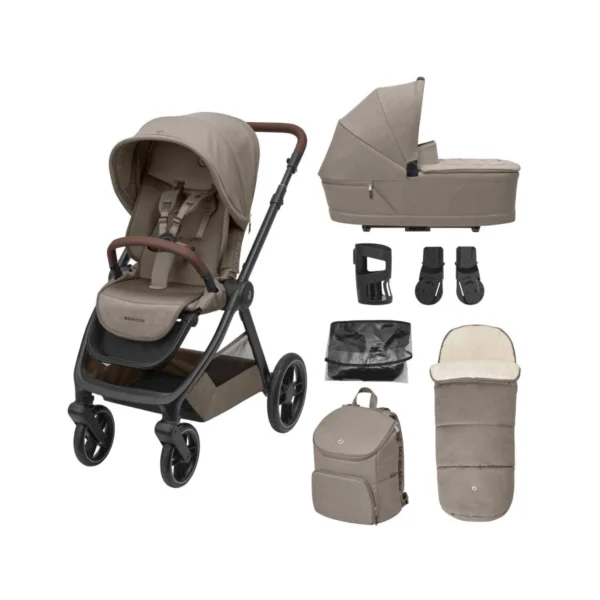 Maxi Cosi Oxford 7 Piece Essential Bundle - Twillic Truffle