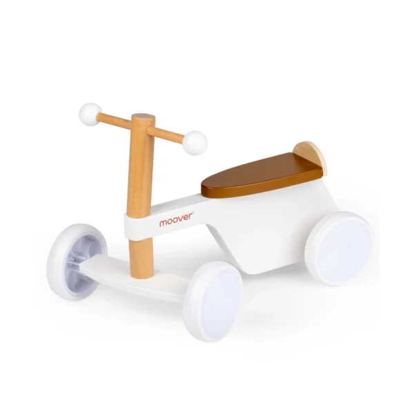 moover 4 wheels bike white