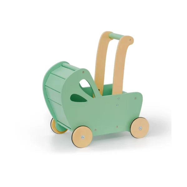 moover essential flatpacked pram green