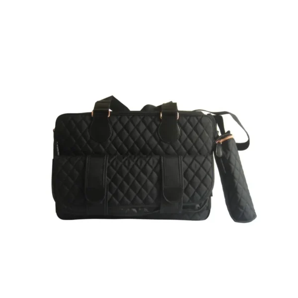 My Babiie Billie Faiers Quilted Deluxe Baby Changing Bag-Black (MBBAGBFQ)
