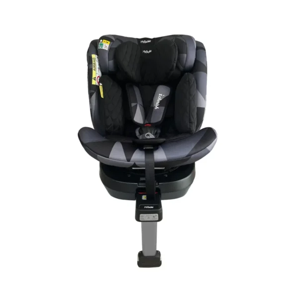 My Babiie Dani Dyer Spin Group 0+/1/2/3 i-Size Isofix Car Seat - Black Geo (MBCSSPINDDBG)