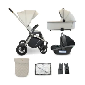 My Babiie MB450i Dani Dyer 3 in 1 Travel System - Ivory (MB450iIV)