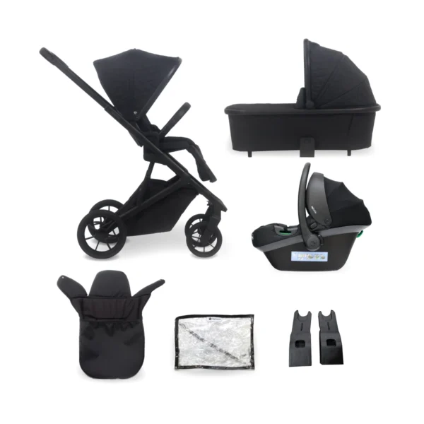 My Babiie MB500i Billie Faiers iSize Travel System - Obsidian Black M(B5002OB)