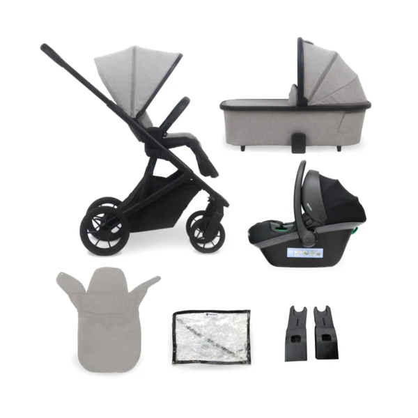 My Babiie MB500i Dani Dyer iSize Travel System - Moon Grey (MB5002MOCS)