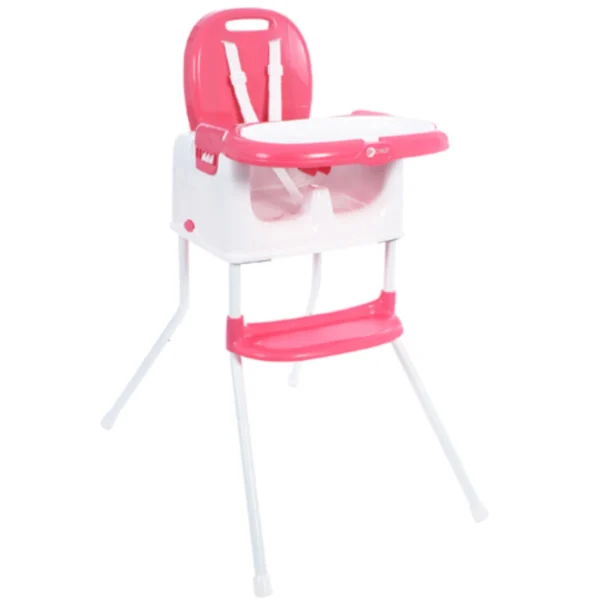 My Child Graze 3in1 Highchair, Booster & Stool-Pink