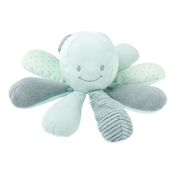 Nattou Lapidou Activity Octopus Toy - Green