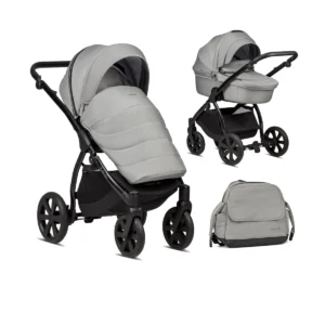 Noordi Fjordi 2in1 Pram System - Grey (New 2024)