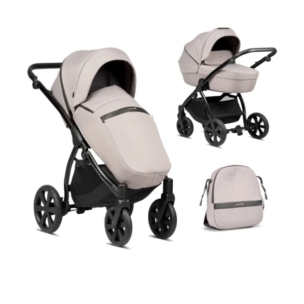 Noordi Luno All Trails 2in1 Pram System - Moon Rock (New 2024)