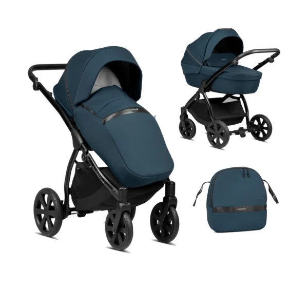 Noordi Luno All Trails 2in1 Pram System - Ocean Blue (New 2024)